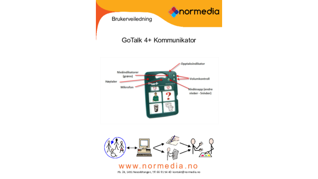 GoTalk 4 brukerveiledning - Normedia AS