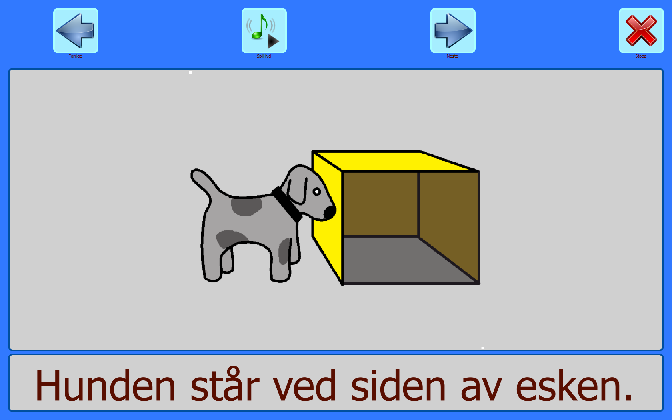 hunden ved siden av